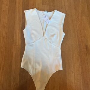 Abercrombie white bodysuit